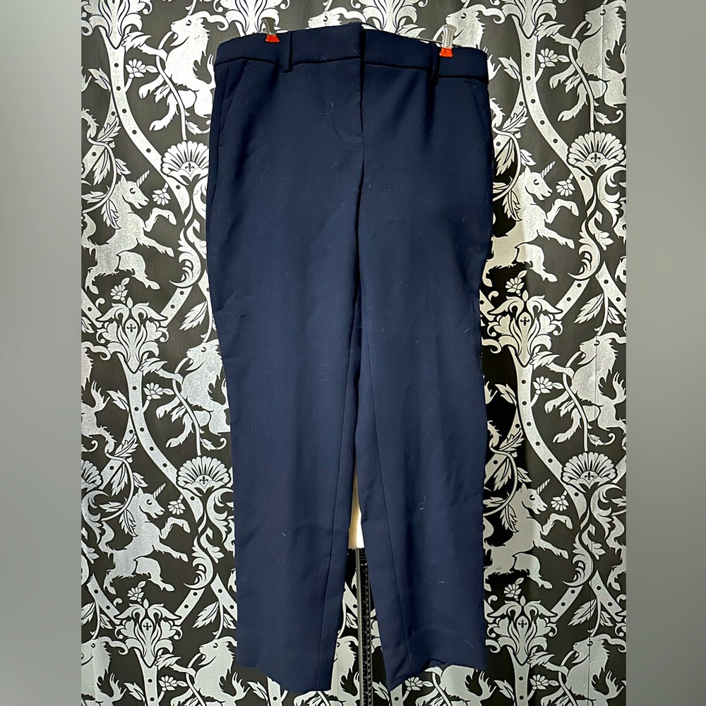 J. Crew dark navy slacks. Excellent condition.